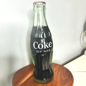 Vintage Coca-Cola 6.5 oz Glass Bottle – Sealed – 1960s